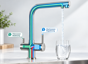 3-Wege-Wasserhahn